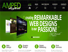 Tablet Screenshot of ampeddigital.com